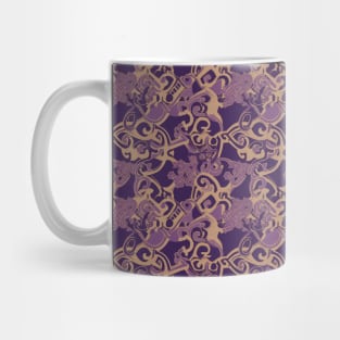 Purple Trendy Pattern V10 Mug